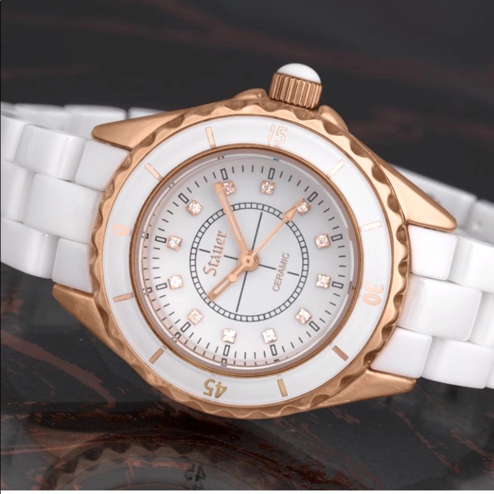 An beautiful ladies ceramic watch